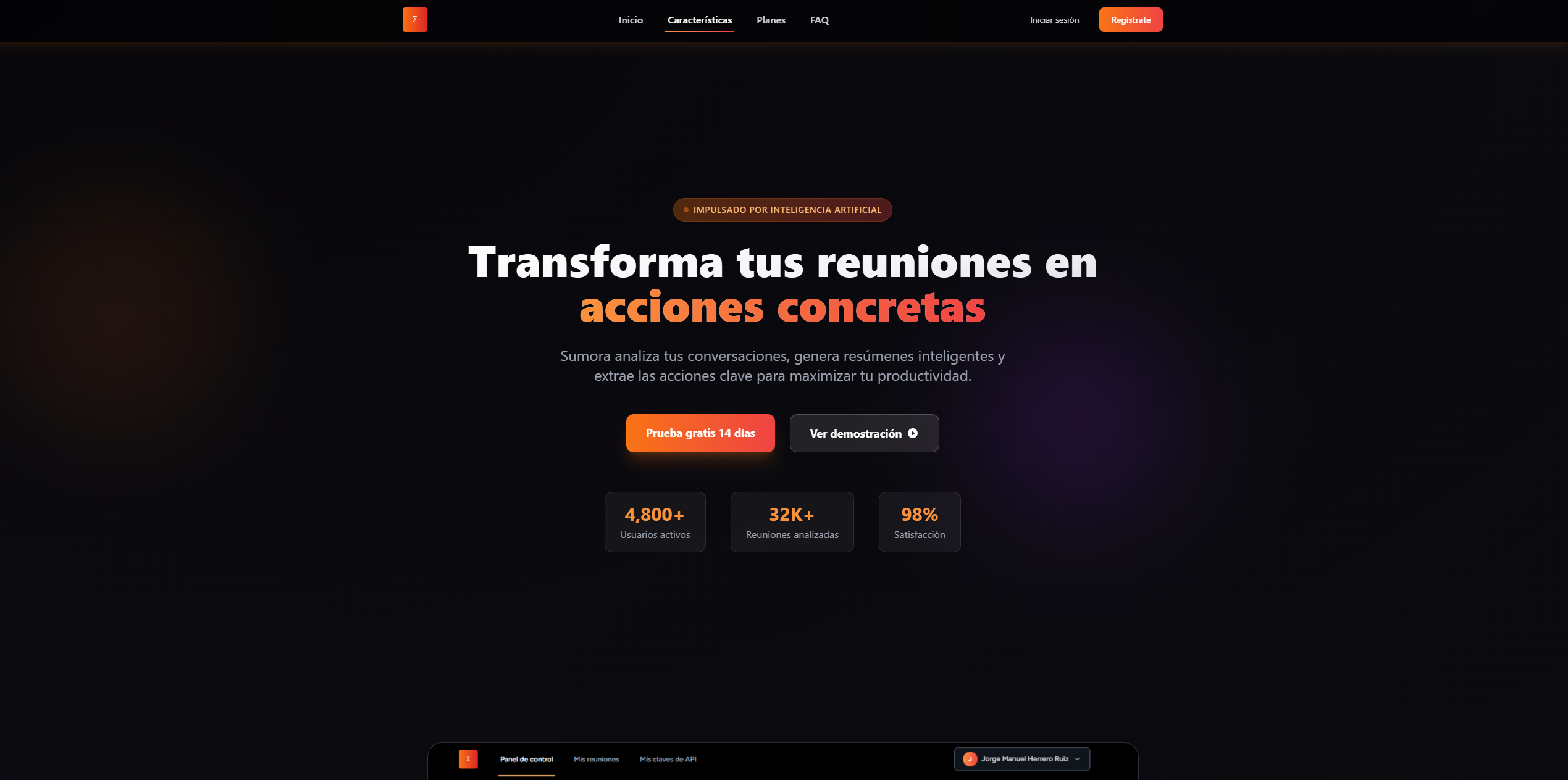 Saas de gestión de reuniones